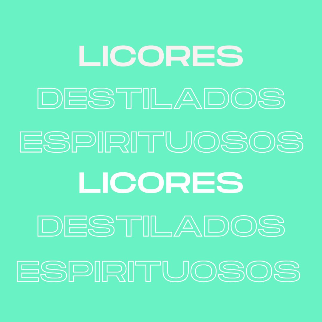 LICORES - DESTILADOS Y ESPIRITUOSOS