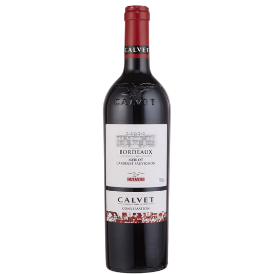Calvet Conversation Merlot Cabernet Sauvignon AOP Bordeaux 750 ml.