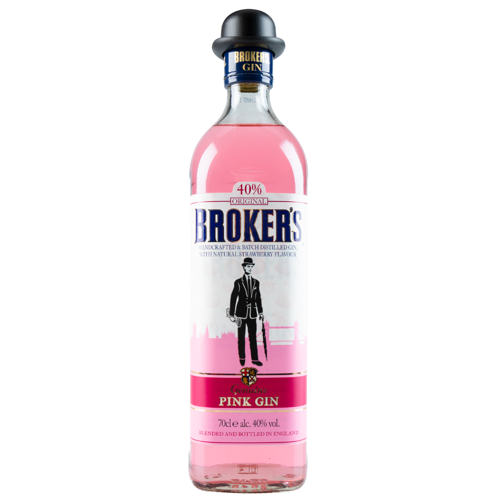 Broker´s	Brokers Pink Gin 700 ml.