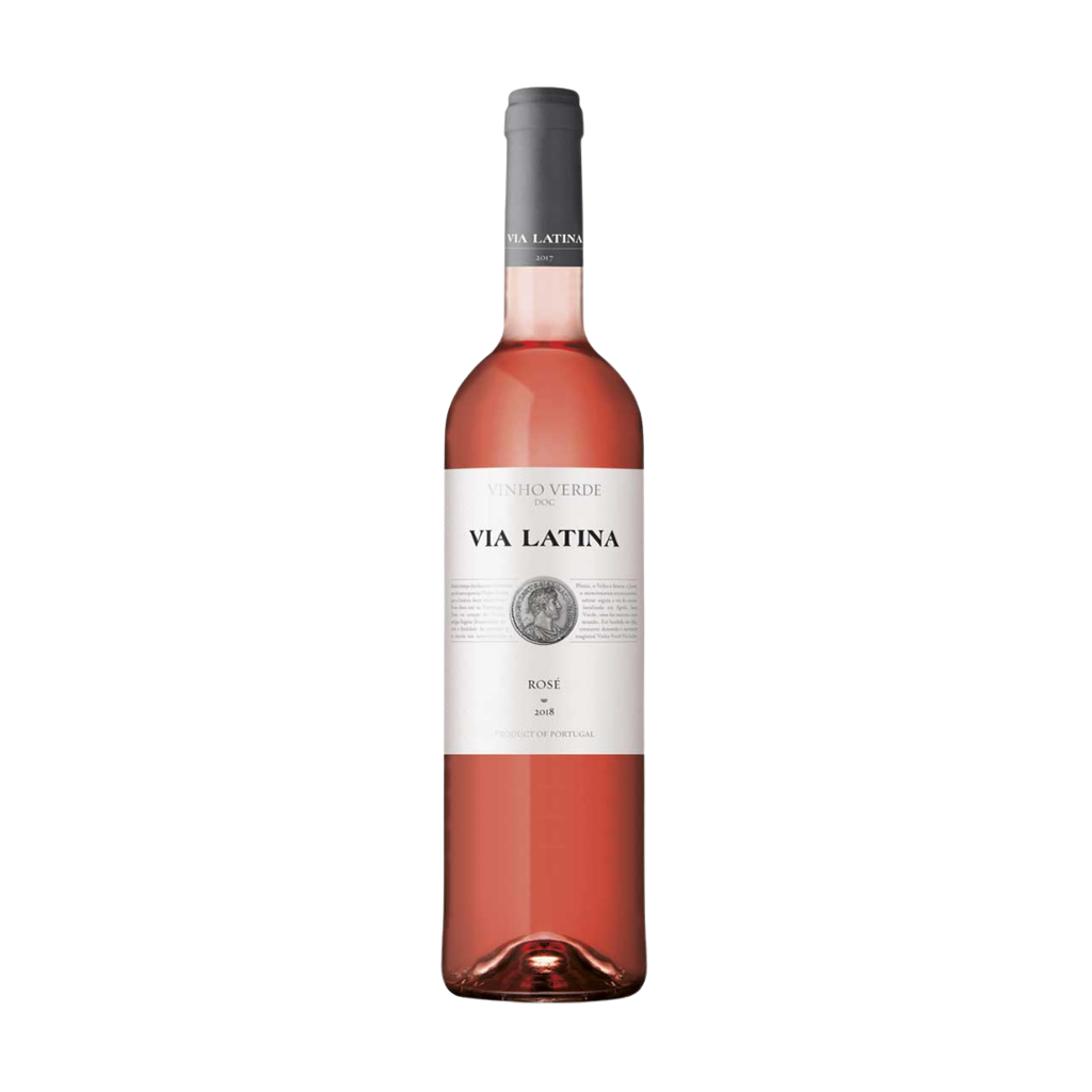 Vino Via Latina Rose, Vihno Verde Rosé 750mL